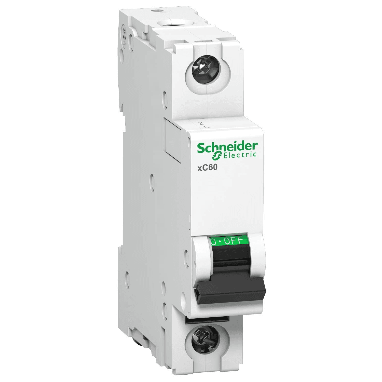 Schneider 4A Single Pole C Curve XC60 MCB, A9N1P4C - product image